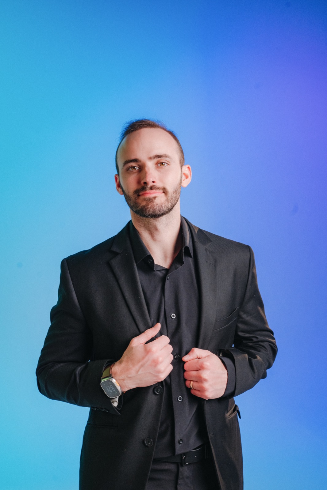 Studio portrait of Vince K