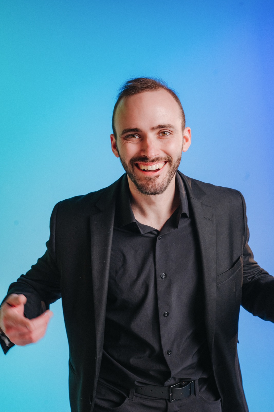Studio portrait of Vince K