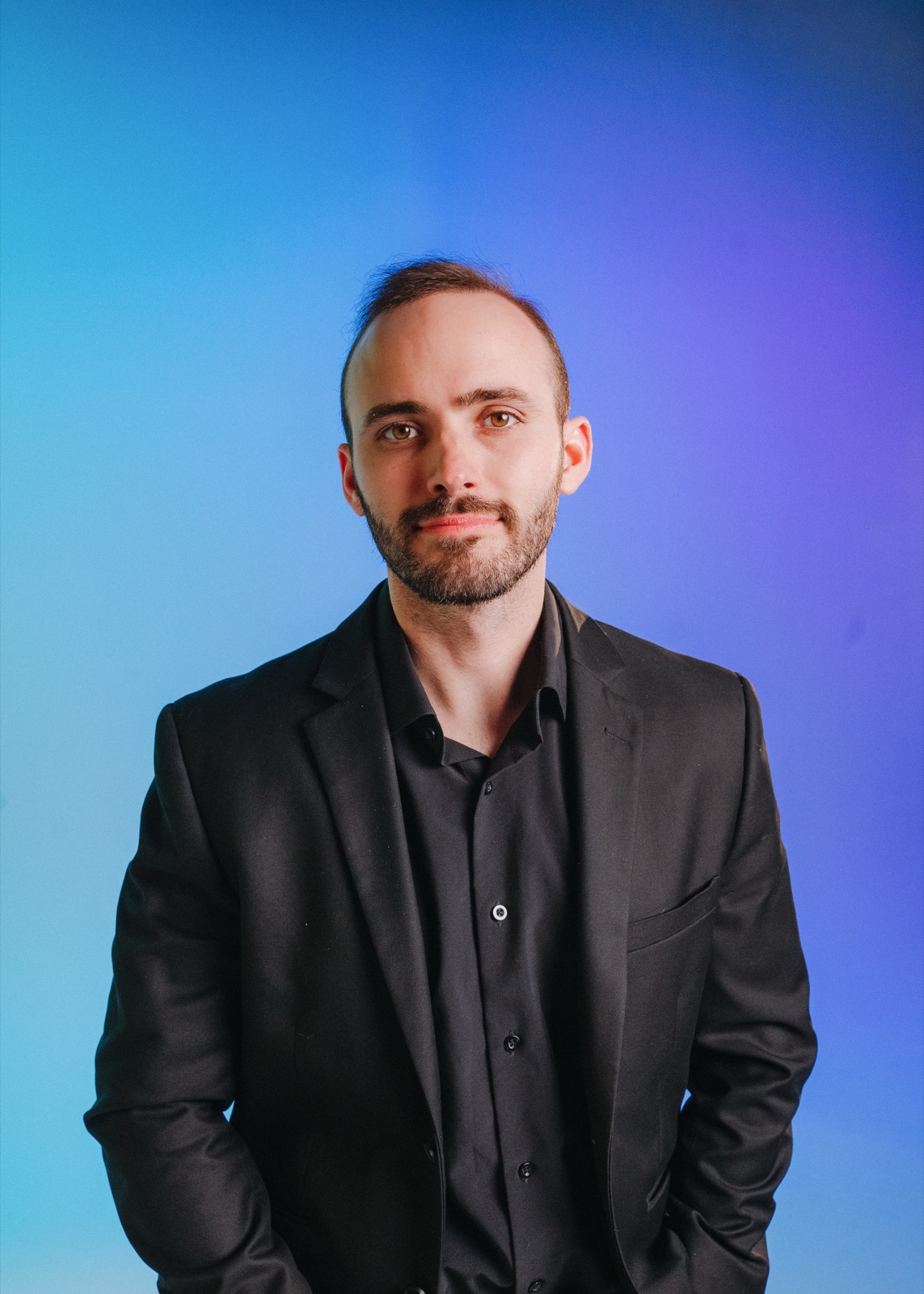 Studio portrait of Vince K