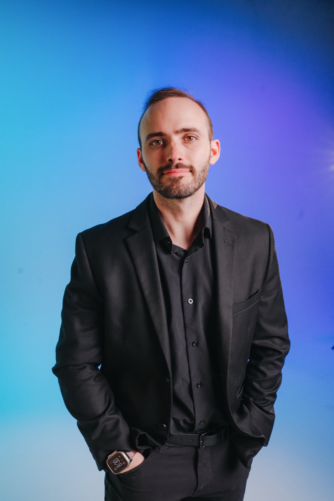 Studio portrait of Vince K