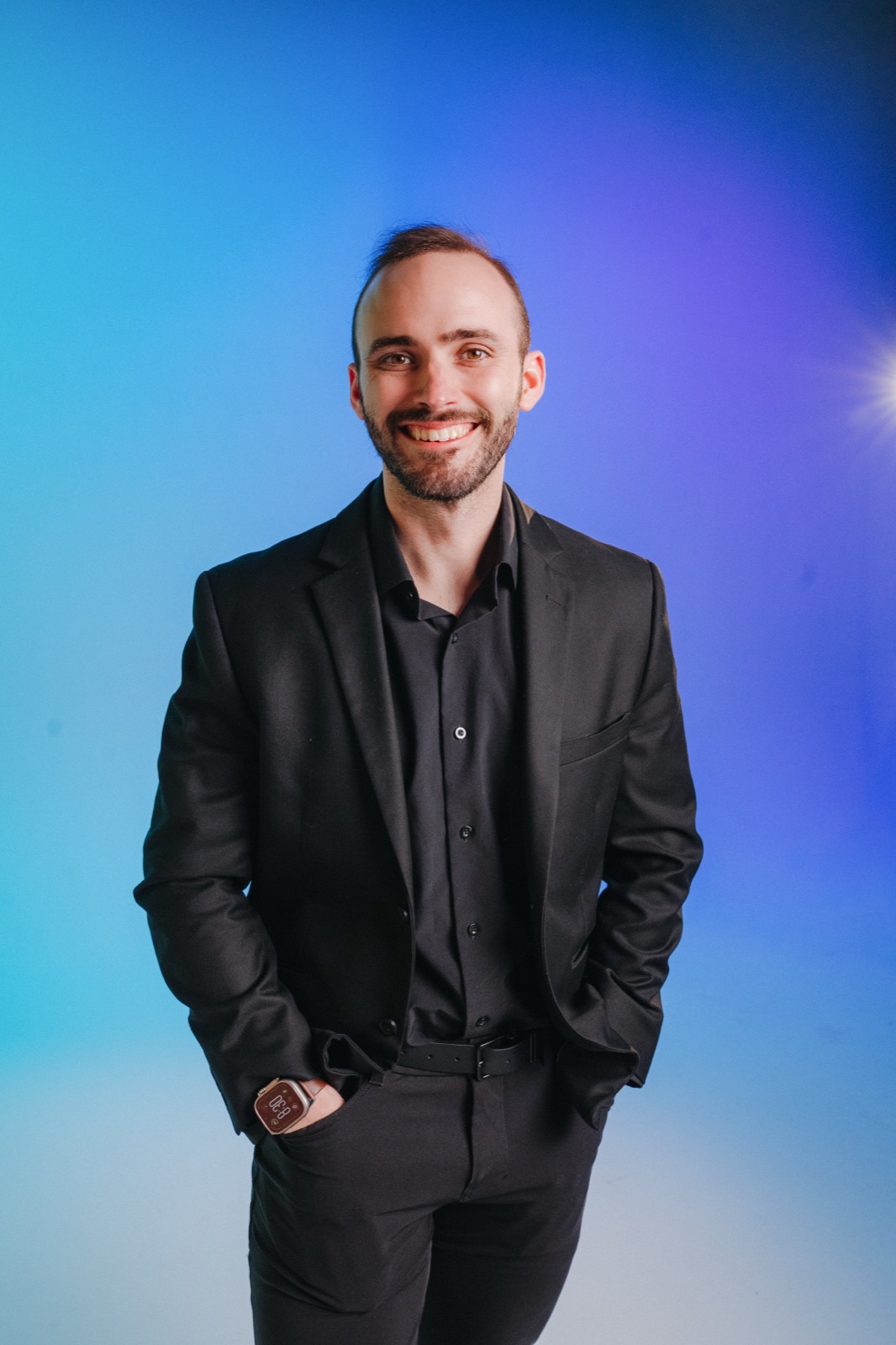 Studio portrait of Vince K