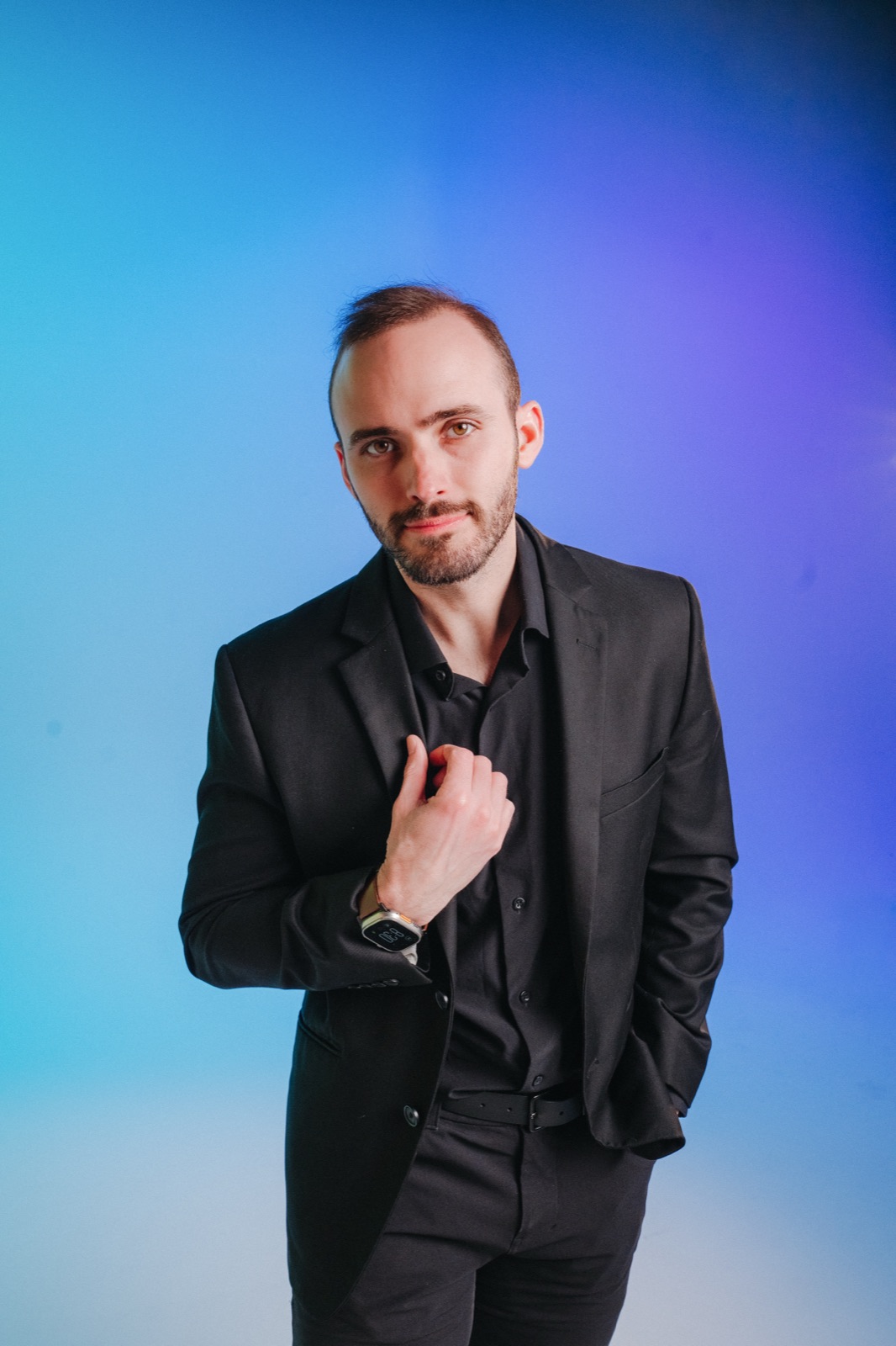 Studio portrait of Vince K