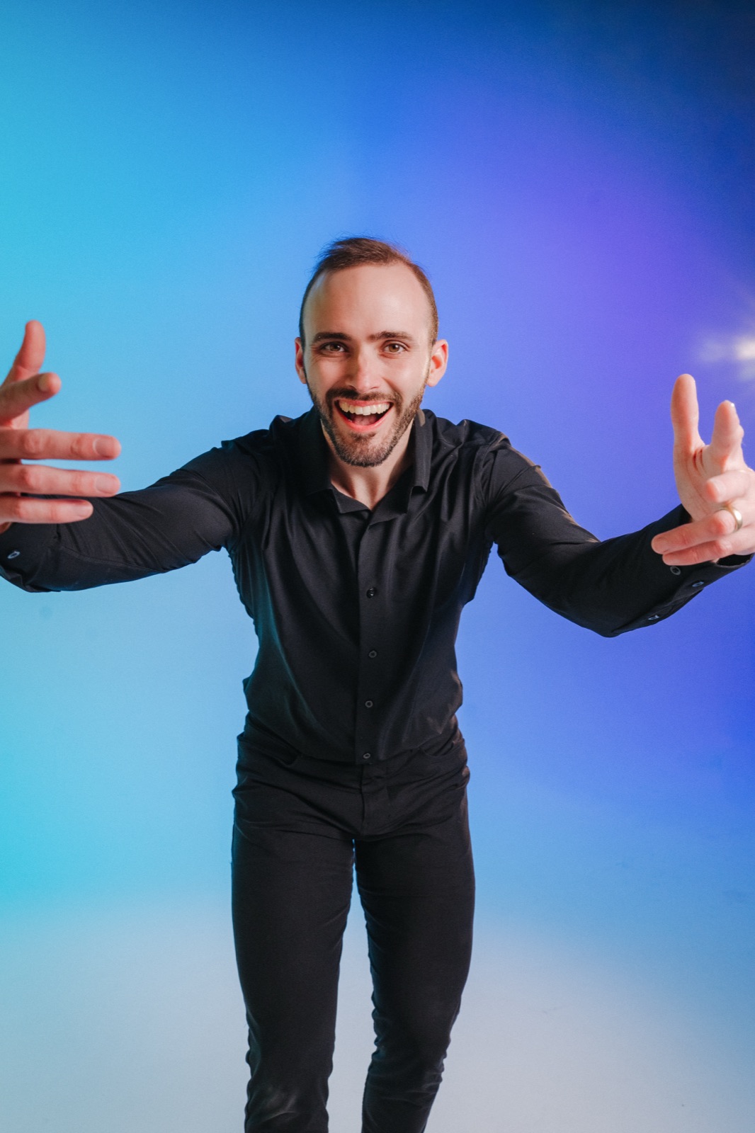 Studio portrait of Vince K