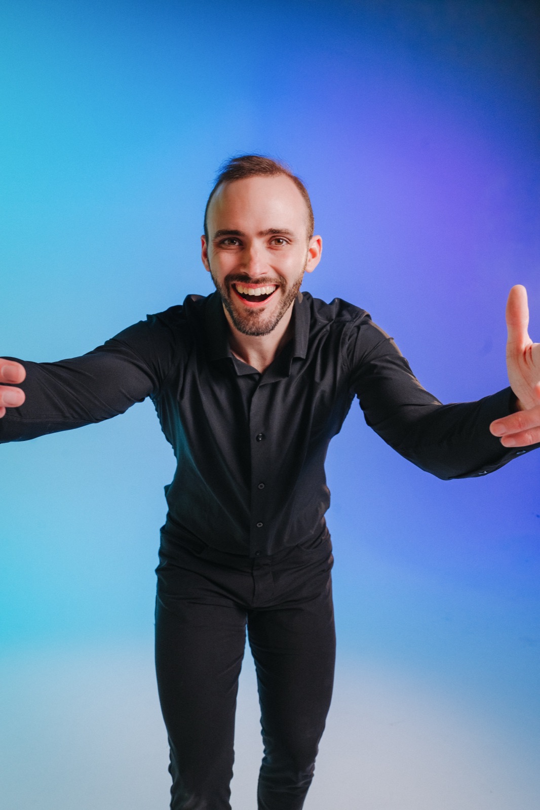 Studio portrait of Vince K