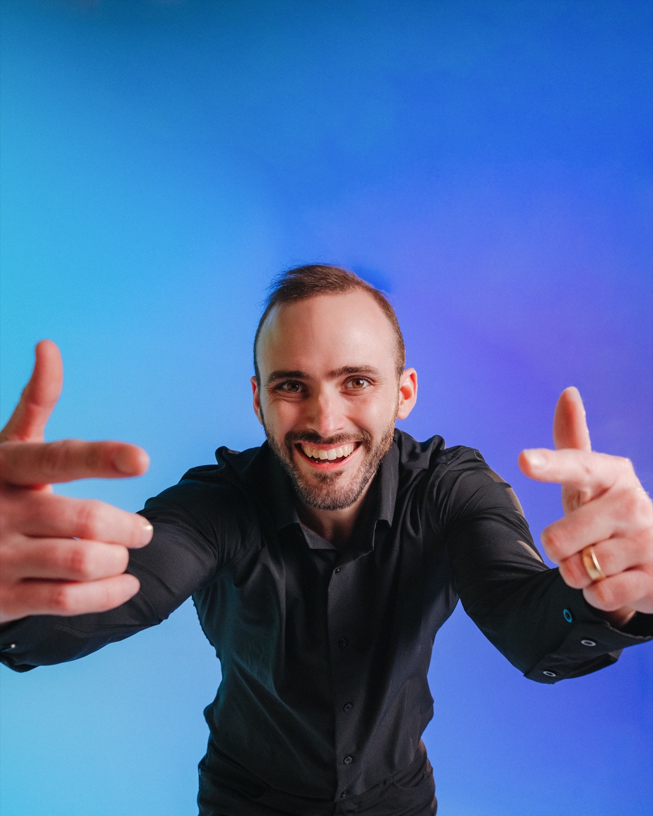 Studio portrait of Vince K