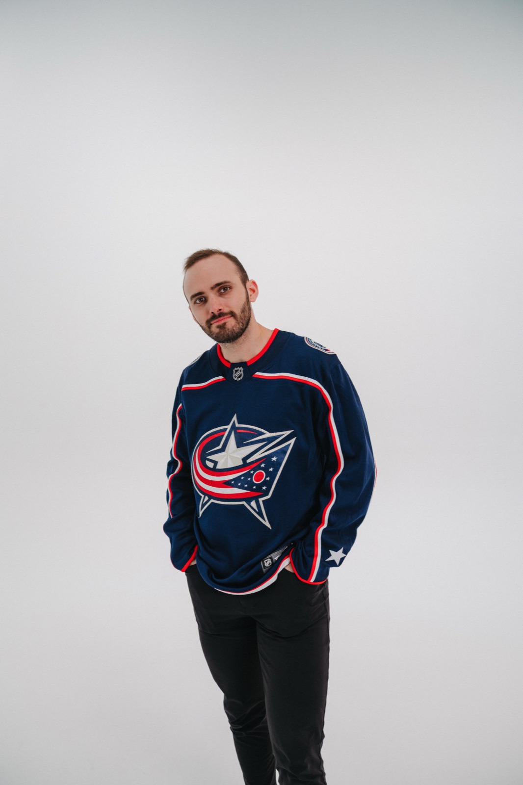 Studio portrait of Vince K
