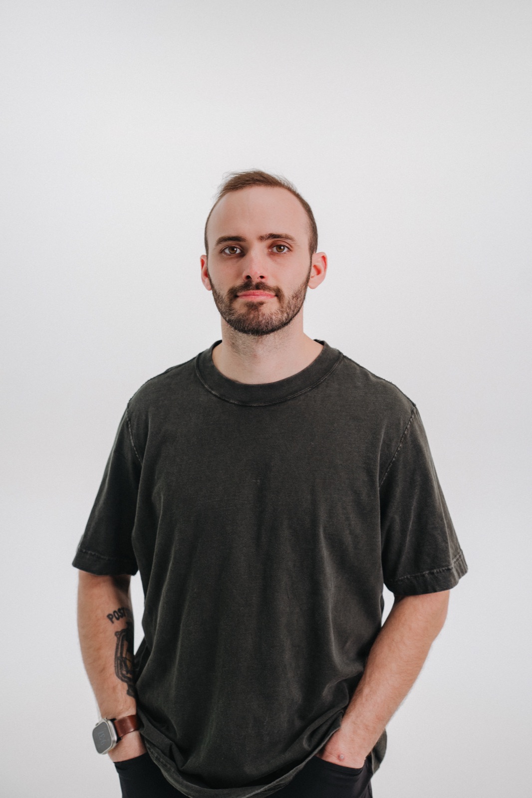 Studio portrait of Vince K
