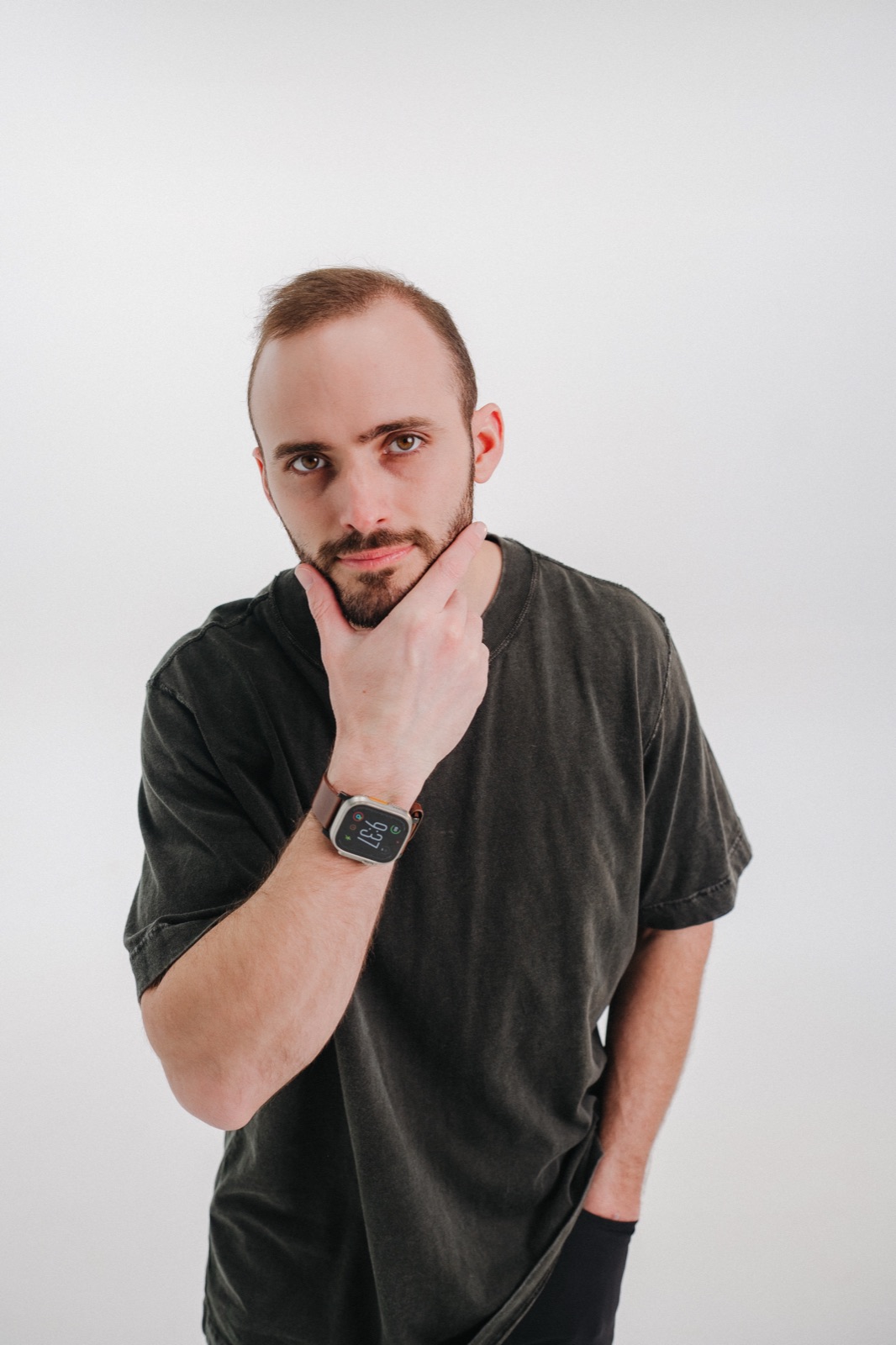 Studio portrait of Vince K