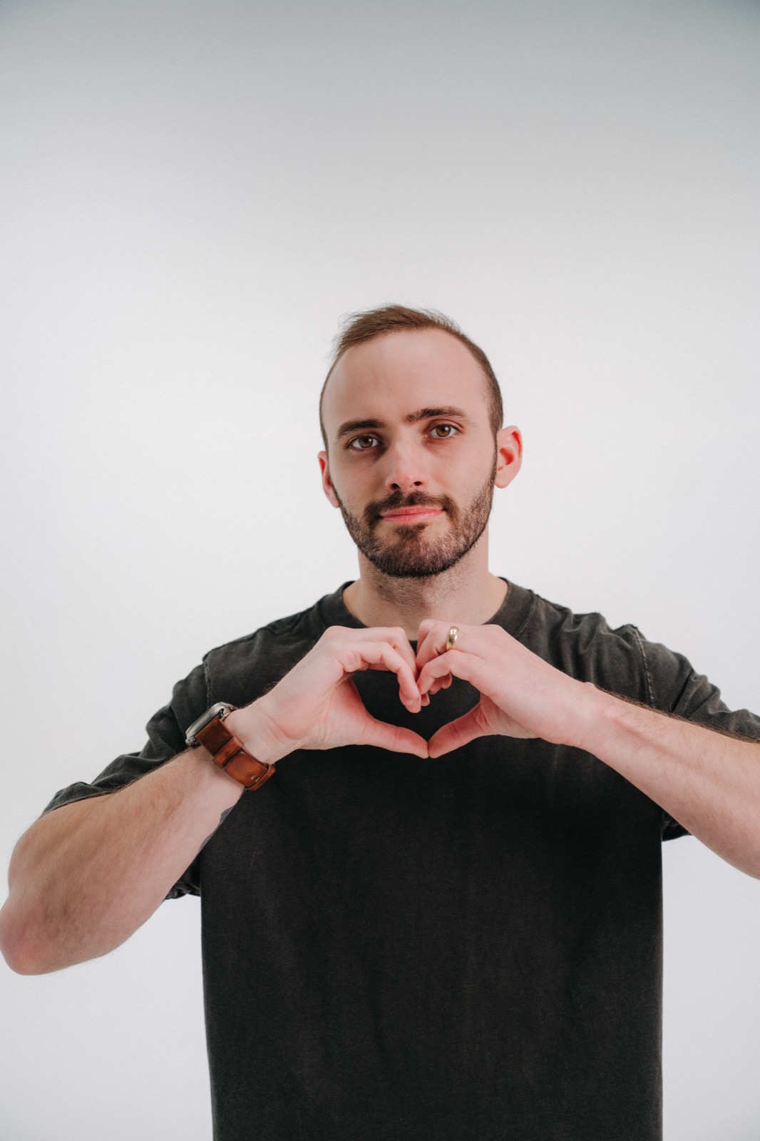 Studio portrait of Vince K