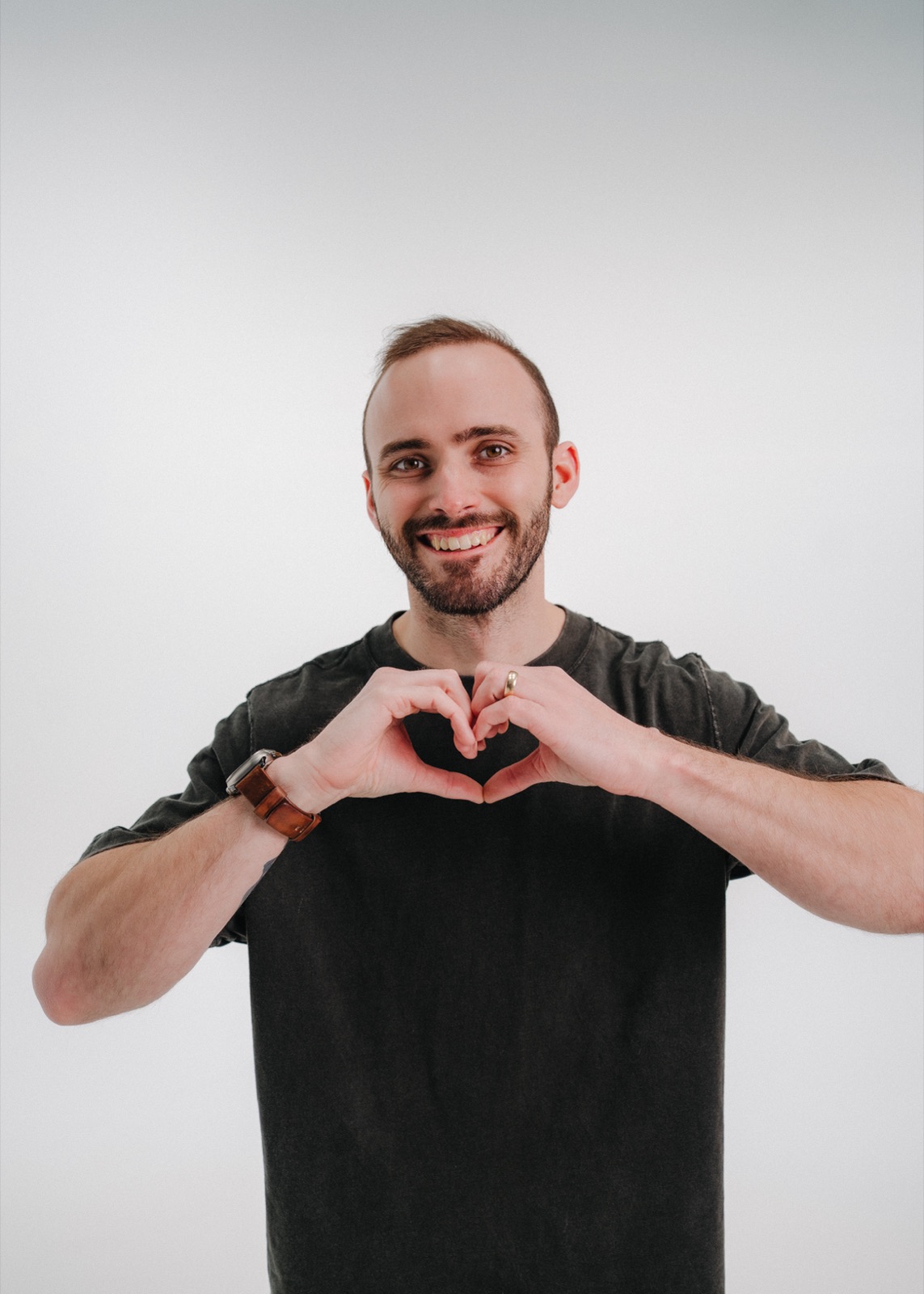 Studio portrait of Vince K