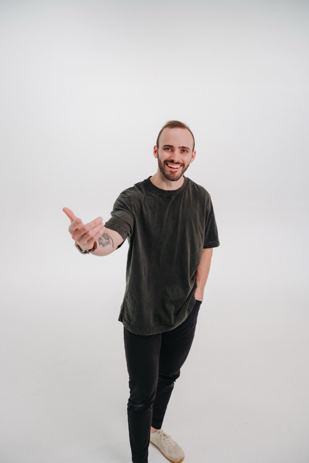 Studio portrait of Vince K
