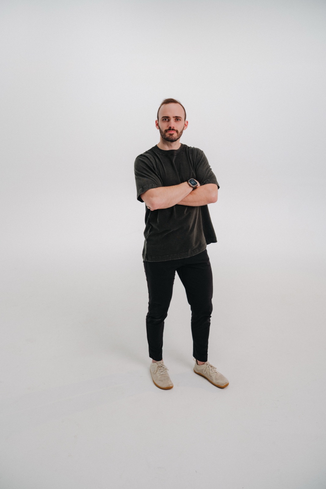 Studio portrait of Vince K