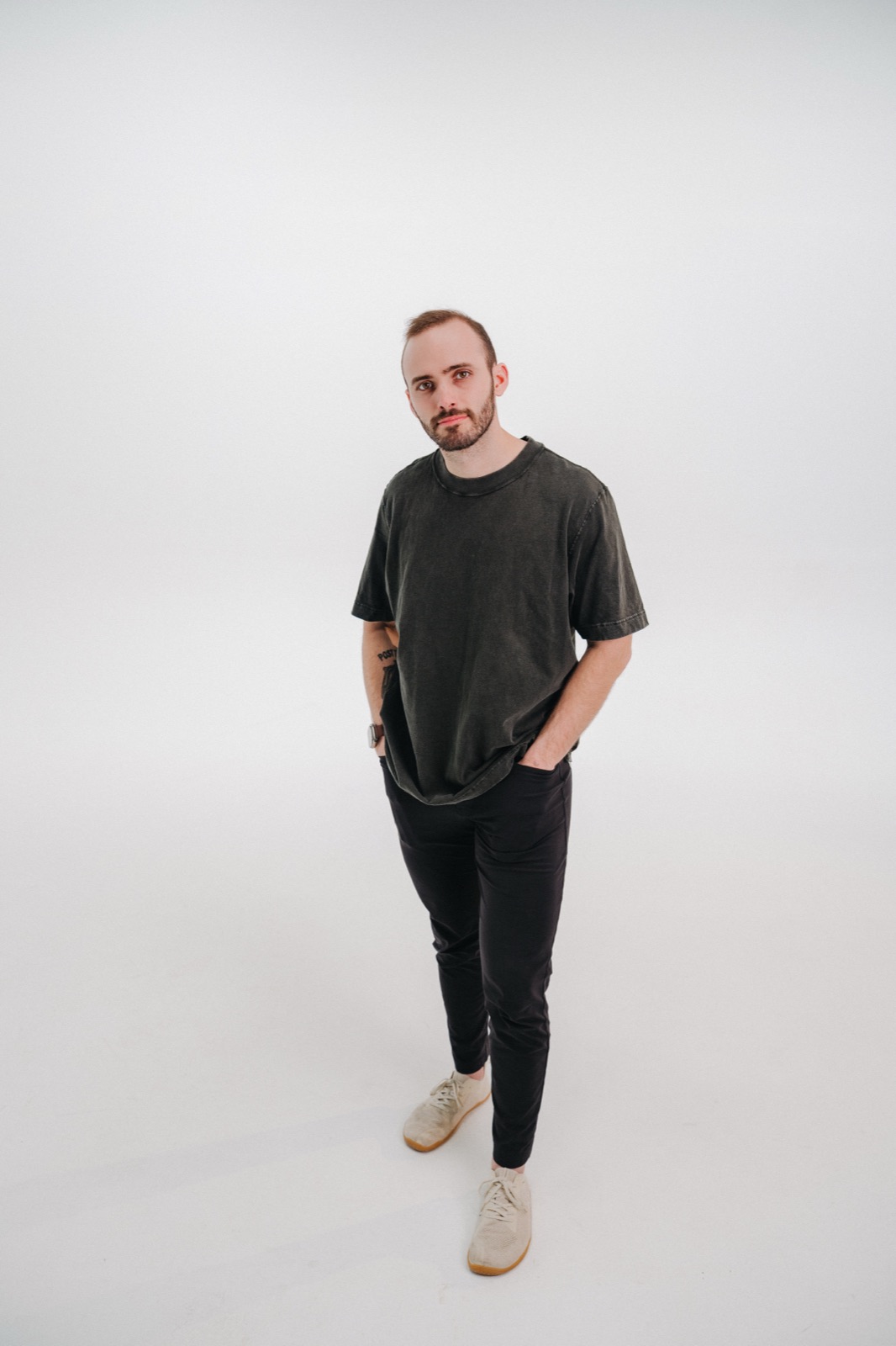 Studio portrait of Vince K