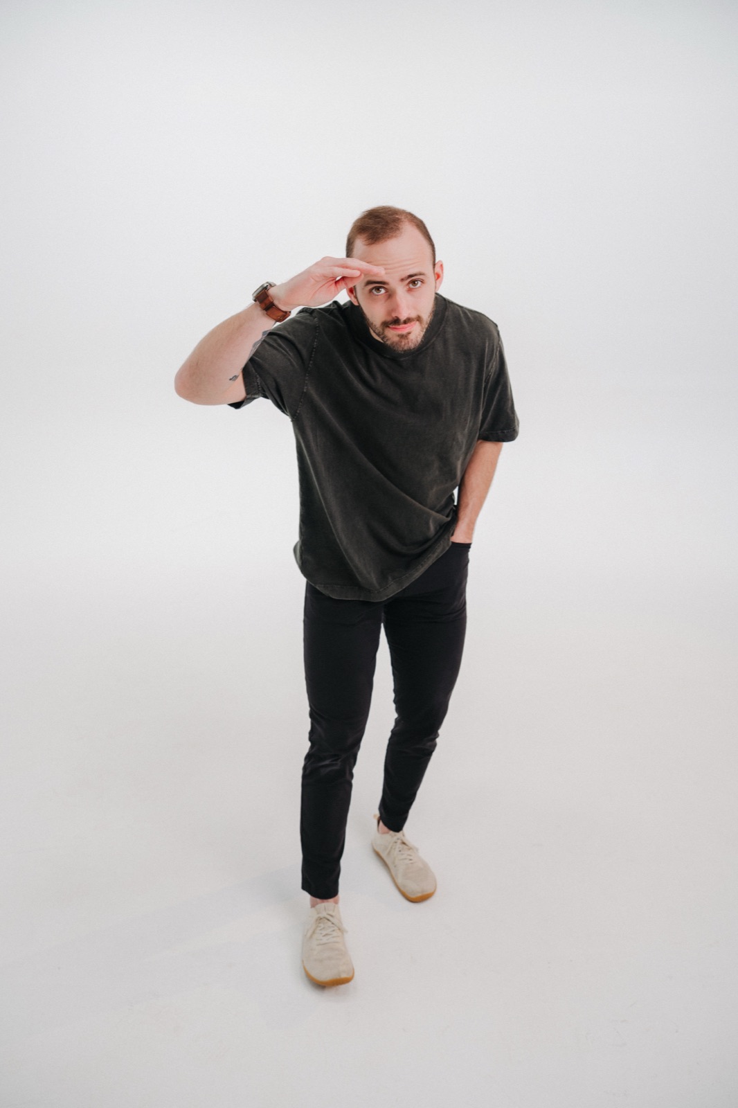 Studio portrait of Vince K