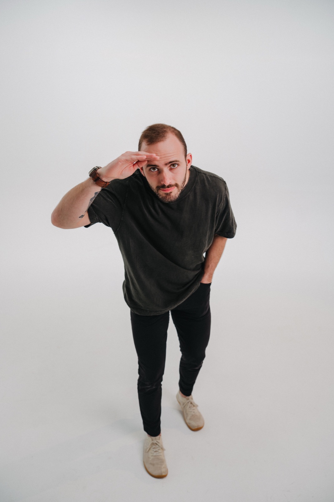 Studio portrait of Vince K